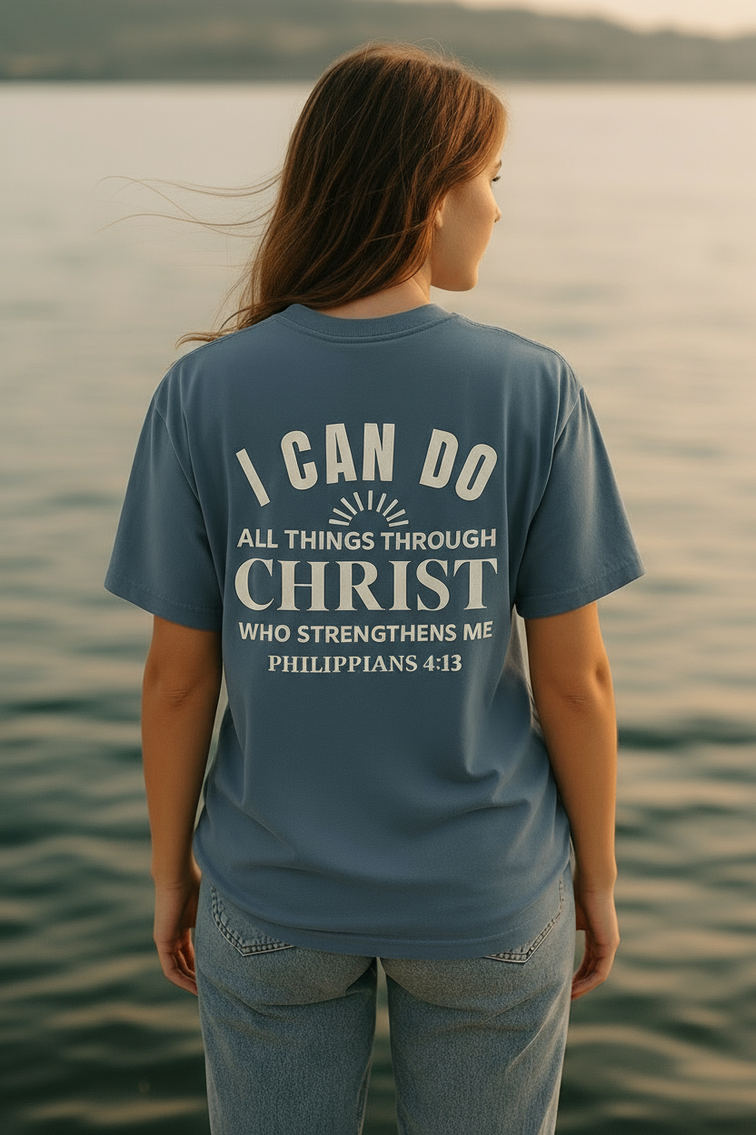 Philippians 4:13 Retro Tee