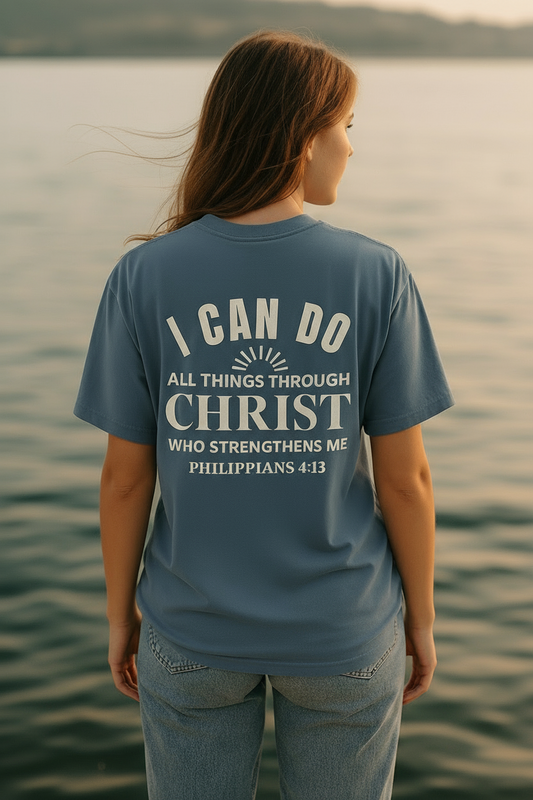 Philippians 4:13 Retro Tee