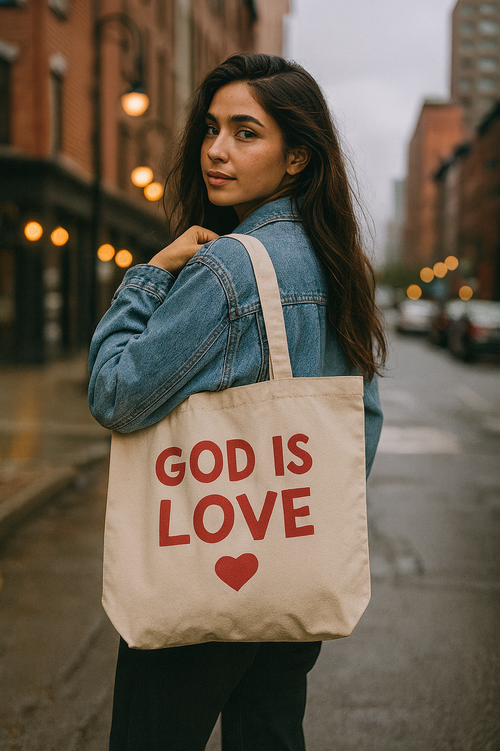 God Is Love Tote Bag