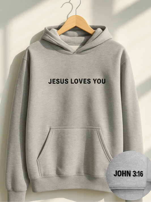 Jesus Loves you Hoodie